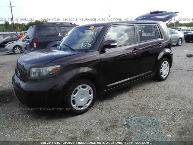 JTLKE50E391076603 - 2009 TOYOTA SCION XB იასამნისფერი ფოტო 2