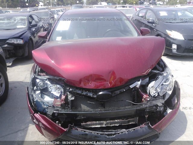 4T1BF1FKXFU977956 - 2015 TOYOTA CAMRY LE/XLE/SE/XSE 红色 照片 6
