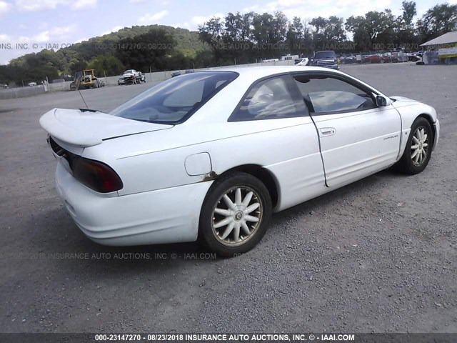 4C3AU52N0YE100275 - 2000 CHRYSLER SEBRING LXI WHITE photo 4