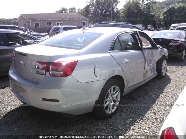 1G11C5SL1FU138575 - 2015 CHEVROLET MALIBU 1LT 银色 照片 4