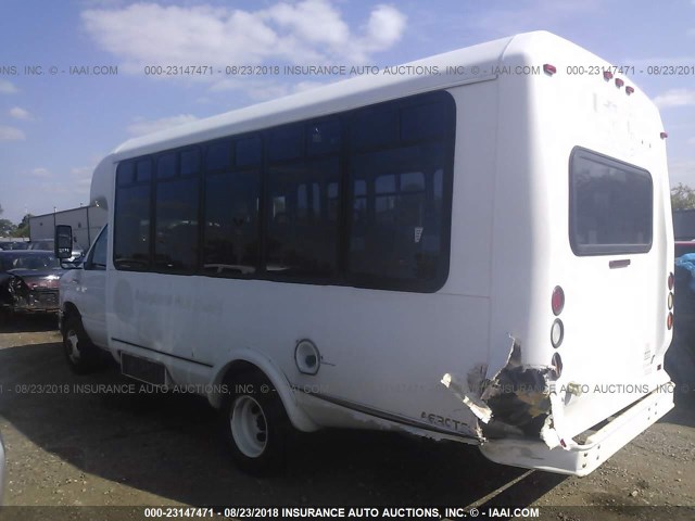 1FDFE4FS2ADA52599 - 2010 FORD ECONOLINE E450 SUPER DUTY CUTWY VAN WHITE photo 3