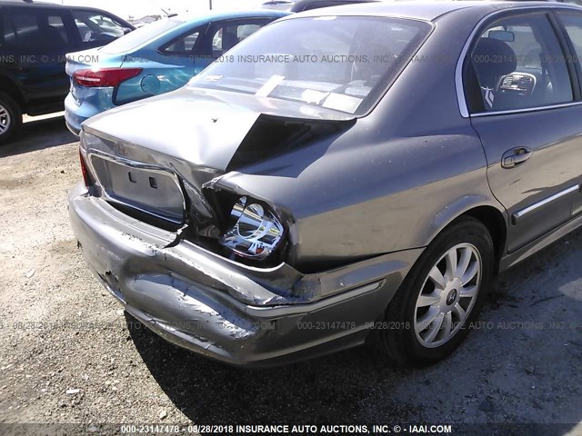 KMHWF35H44A989327 - 2004 HYUNDAI SONATA GLS/LX ნაცრისფერი ფოტო 6