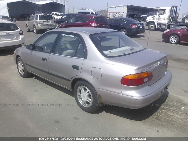 1Y1SK52851Z420042 - 2001 CHEVROLET GEO PRIZM LSI GOLD photo 3