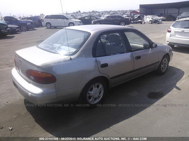 1Y1SK52851Z420042 - 2001 CHEVROLET GEO PRIZM LSI GOLD photo 4