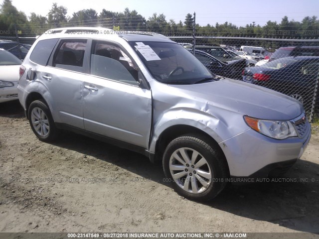 JF2SHAHC9CH431353 - 2012 SUBARU FORESTER TOURING 银色 照片 1