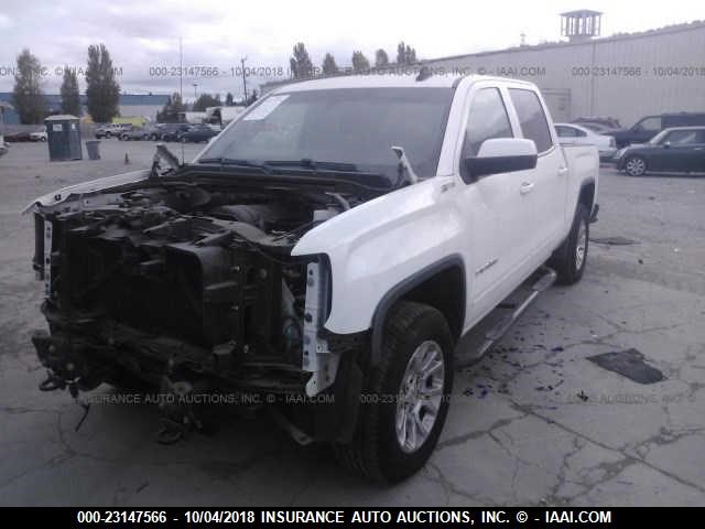 3GTP1UECXFG195311 - 2015 GMC SIERRA C1500 SLE WHITE photo 2