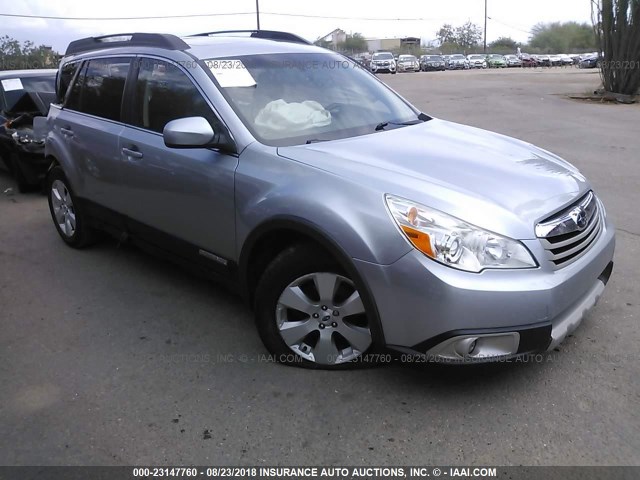 4S4BRBKC9C3288679 - 2012 SUBARU OUTBACK 2.5I LIMITED SILVER photo 1