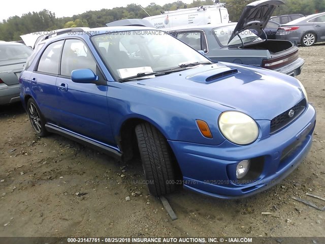 JF1GG29662G805353 - 2002 SUBARU IMPREZA WRX BLUE photo 1