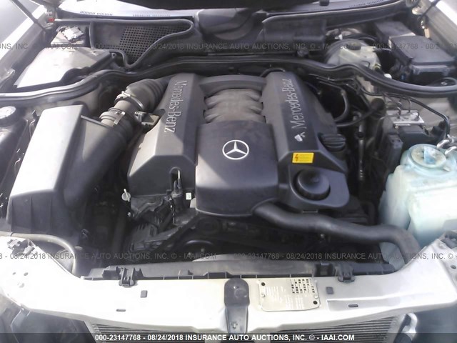 WDBJF82H7XX022503 - 1999 MERCEDES-BENZ E 320 4MATIC BEIGE photo 10