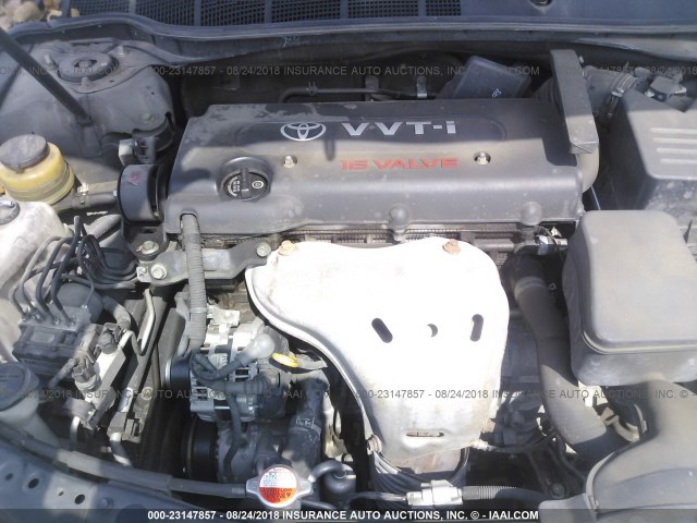 4T1BE46K77U072290 - 2007 TOYOTA CAMRY NEW GENERAT CE/LE/XLE/SE GRAY photo 10