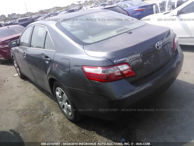 4T1BE46K77U072290 - 2007 TOYOTA CAMRY NEW GENERAT CE/LE/XLE/SE GRAY photo 3