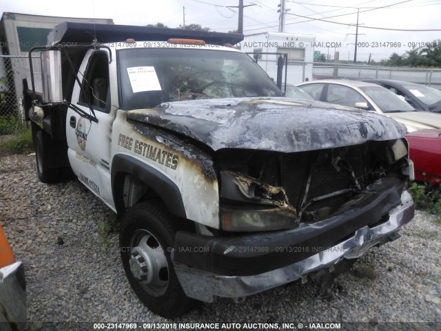 1GBJC34266E122791 - 2006 CHEVROLET SILVERADO C3500 WHITE photo 1