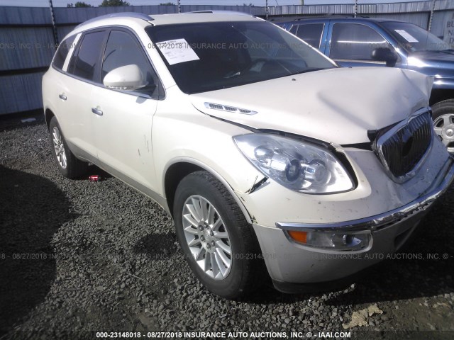 5GAKRCED1CJ284783 - 2012 BUICK ENCLAVE WHITE photo 1