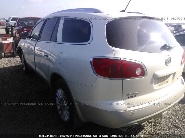 5GAKRCED1CJ284783 - 2012 BUICK ENCLAVE WHITE photo 3