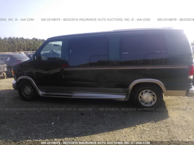 1FDRE14W6YHA94374 - 2000 FORD ECONOLINE E150 VAN GREEN photo 6