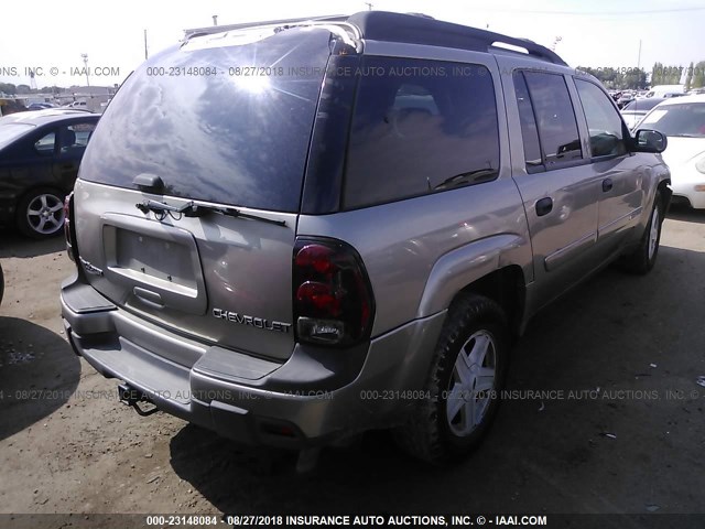 1GNET16S236109970 - 2003 CHEVROLET TRAILBLAZER EXT Pewter photo 4