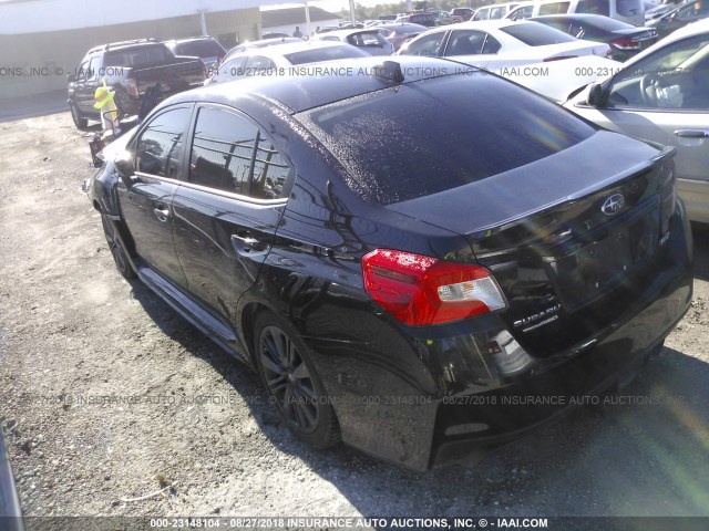 JF1VA1A6XJ9818186 - 2018 SUBARU WRX BLACK photo 3