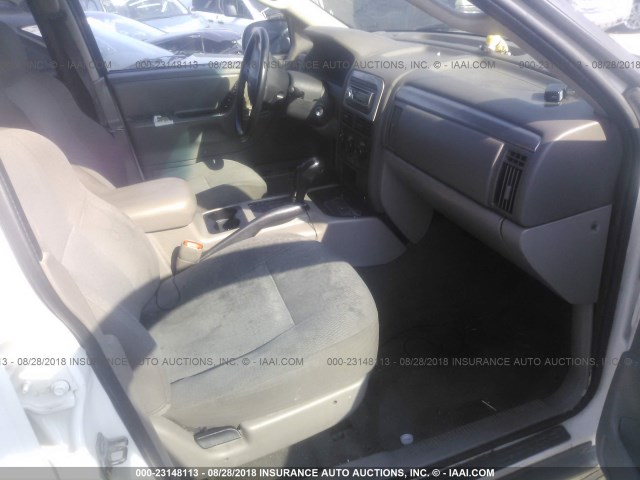1J4GW48S34C143338 - 2004 JEEP GRAND CHEROKEE LAREDO/COLUMBIA/FREEDOM 白色 照片 5