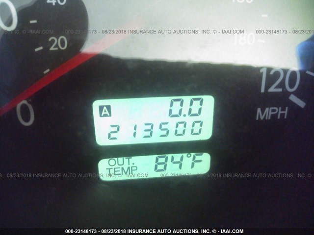 JF1SG65644G702958 - 2004 SUBARU FORESTER 2.5XS Bleu photo 7