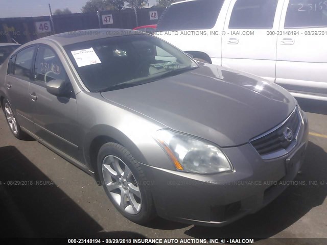 1N4BA41E57C838756 - 2007 NISSAN MAXIMA SE/SL BEIGE photo 1