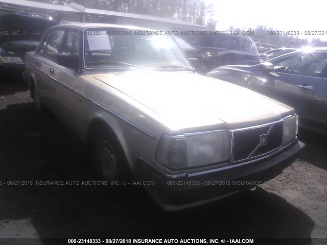 YV1AX8845H1235242 - 1987 VOLVO 244 DL/GL GOLD photo 1