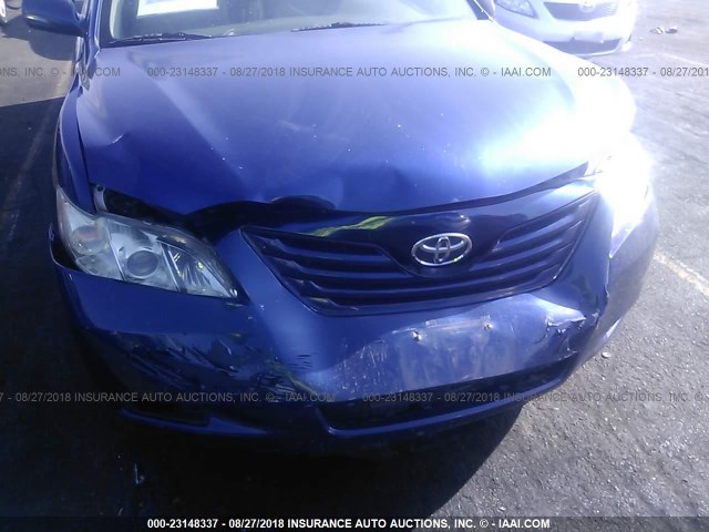 4T4BE46K09R051340 - 2009 TOYOTA CAMRY SE/LE/XLE ლურჯი ფოტო 6