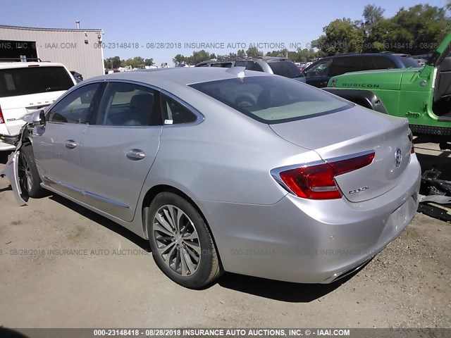 1G4ZR5SS5JU129883 - 2018 BUICK LACROSSE PREMIUM SILVER photo 3