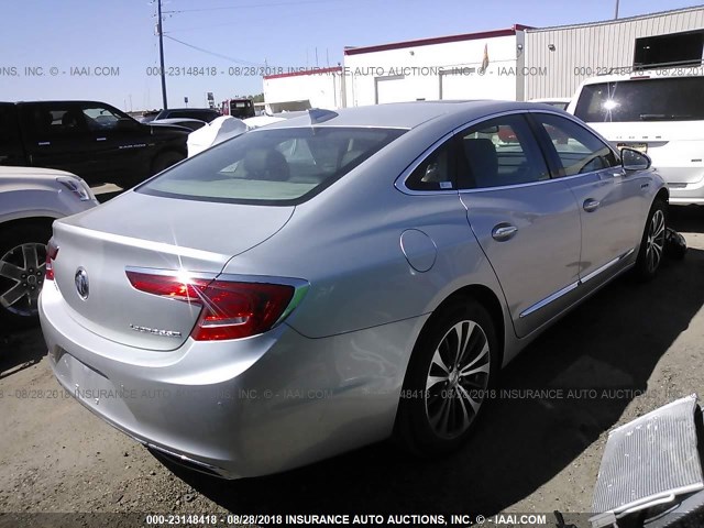 1G4ZR5SS5JU129883 - 2018 BUICK LACROSSE PREMIUM SILVER photo 4