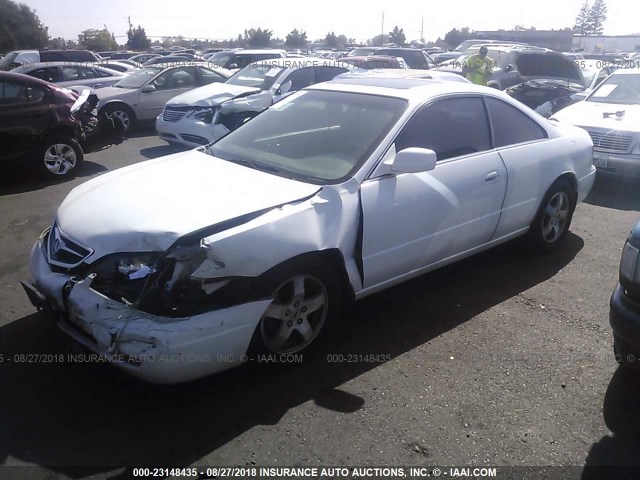 19UYA424X3A005357 - 2003 ACURA 3.2CL WHITE photo 2