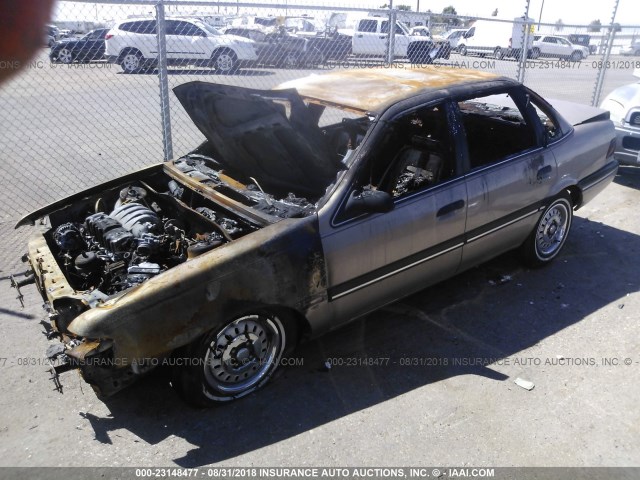 1FAPP36X5JK167787 - 1988 FORD TEMPO GL TAN photo 2