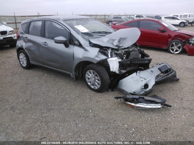 3N1CE2CP8FL448567 - 2015 NISSAN VERSA NOTE S/S PLUS/SV/SL/SR GRAY photo 1