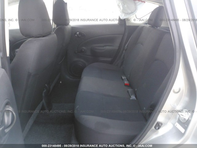 3N1CE2CP8FL448567 - 2015 NISSAN VERSA NOTE S/S PLUS/SV/SL/SR GRAY photo 8