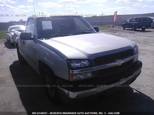 1GCEC14X64Z158435 - 2004 CHEVROLET SILVERADO C1500 TAN photo 1