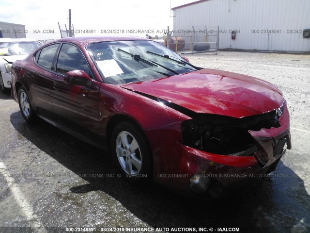 2G2WP552781118693 - 2008 PONTIAC GRAND PRIX Червоний фото 1