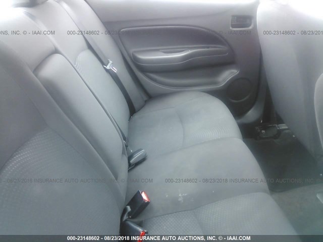 ML32F3FJ1HHF06481 - 2017 MITSUBISHI MIRAGE G4 ES შავი ფოტო 8