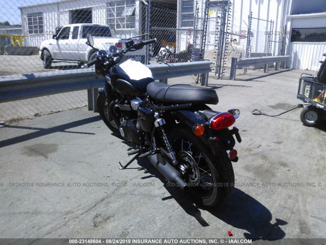 SMTD10GN9JT859072 - 2018 TRIUMPH MOTORCYCLE BONNEVILLE T100 BLACK photo 3