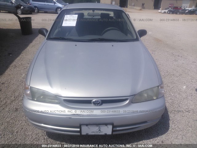 2T1BR12E2YC313632 - 2000 TOYOTA COROLLA VE/CE/LE 银色 照片 6