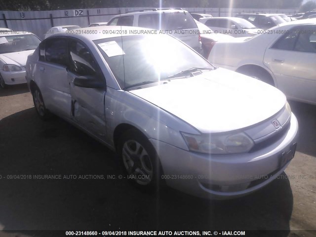 1G8AK52FX4Z117805 - 2004 SATURN ION LEVEL 3 SILVER photo 1