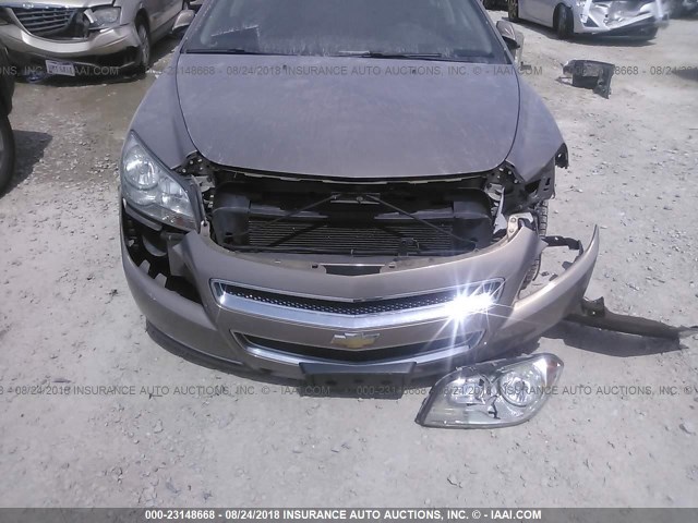 1G1ZH57B88F254660 - 2008 CHEVROLET MALIBU 1LT ოქროსფერი ფოტო 6