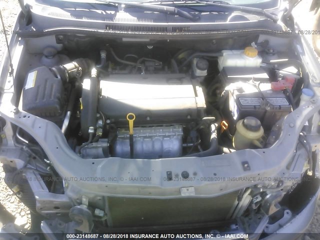 KL1TD66E29B627301 - 2009 CHEVROLET AVEO LS/LT 银色 照片 10