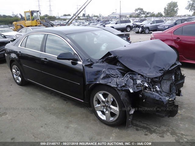 1G1ZC5EBXAF267451 - 2010 CHEVROLET MALIBU 1LT შავი ფოტო 1