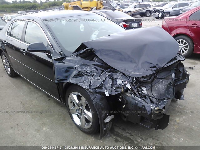 1G1ZC5EBXAF267451 - 2010 CHEVROLET MALIBU 1LT შავი ფოტო 6