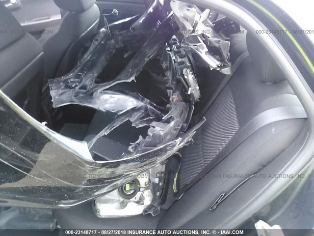 1G1ZC5EBXAF267451 - 2010 CHEVROLET MALIBU 1LT შავი ფოტო 8