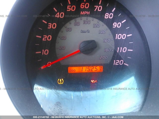 5TELU42N78Z584118 - 2008 TOYOTA TACOMA DOUBLE CAB ვერცხლისფერი ფოტო 7