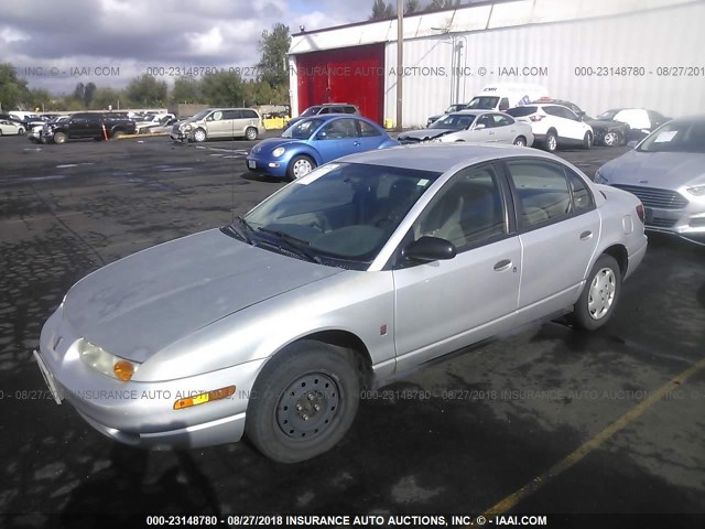 1G8ZH52882Z137969 - 2002 SATURN SL1 SILVER photo 2