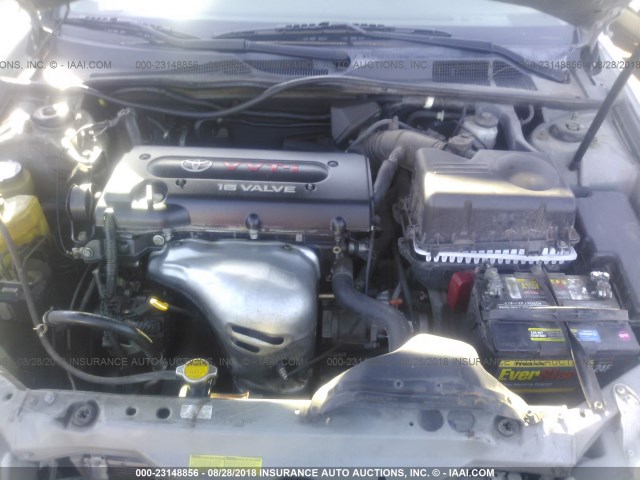 4T1BE32K75U549801 - 2005 TOYOTA CAMRY LE/XLE/SE 银色 照片 10