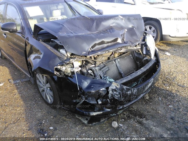 4T1BK3DB6BU393445 - 2011 TOYOTA AVALON LIMITED BLACK photo 6