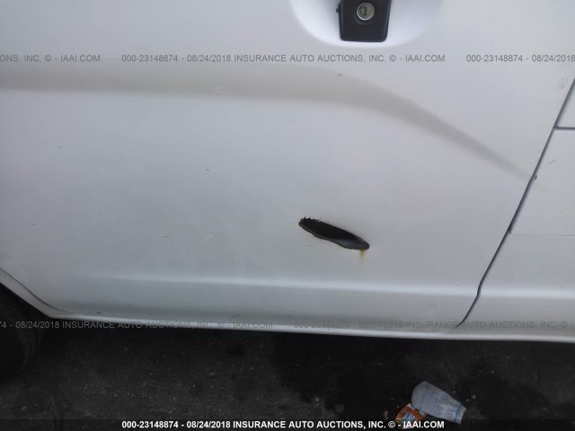 3N63M0ZN0FK722146 - 2015 CHEVROLET CITY EXPRESS LT WHITE photo 6