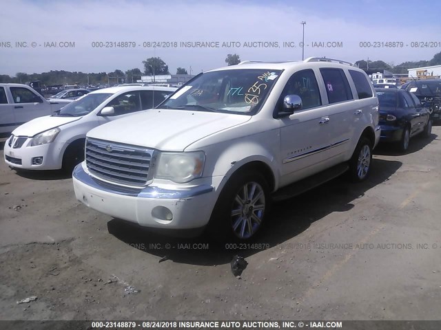 1A8HX58287F548135 - 2007 CHRYSLER ASPEN LIMITED WHITE photo 2