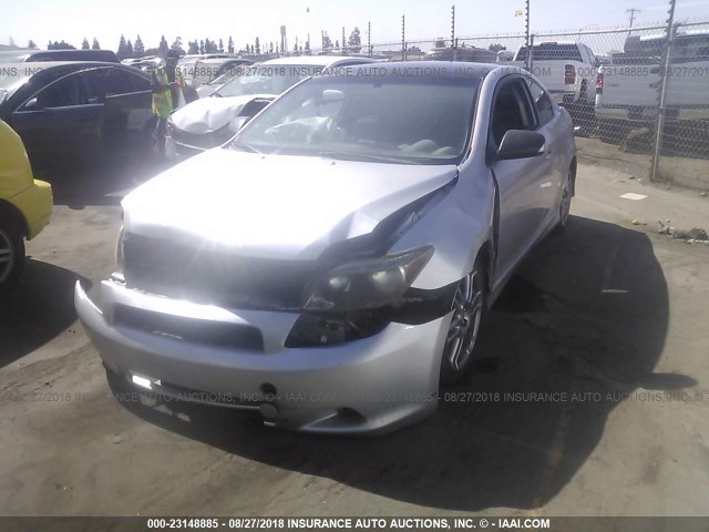JTKDE177460086216 - 2006 TOYOTA SCION TC 银色 照片 2